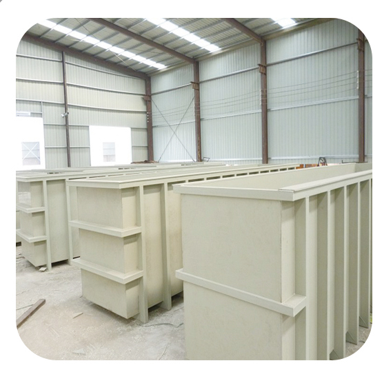 Electroplating tank