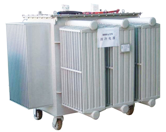 Oil cooled power supply